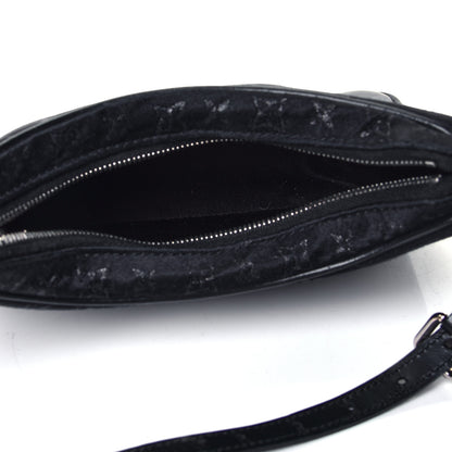 Louis Vuitton Satin Monogram Little Boulogne Black 4 of 4