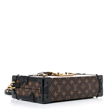 Louis Vuitton Monogram Petite Malle Black 4 of 13