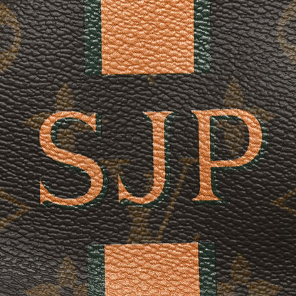 Louis Vuitton Monogram My LV Heritage Speedy 40 Orange Green 9 of 11