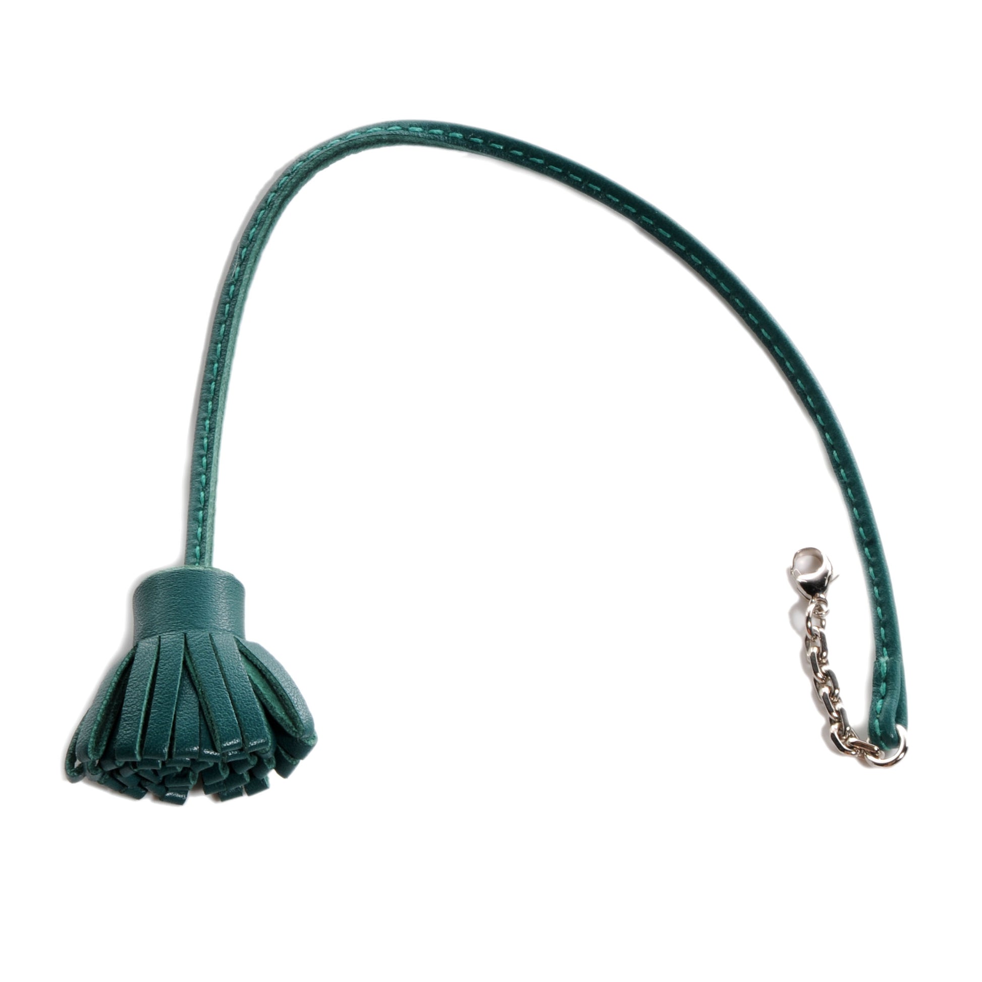 Hermes Lambskin Notebook Page Marker Carmencita GM Malachite 1 of 3