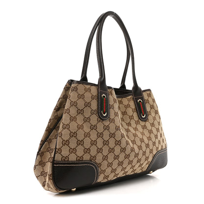 Gucci Monogram Medium Princy Tote Dark Brown 2 of 9