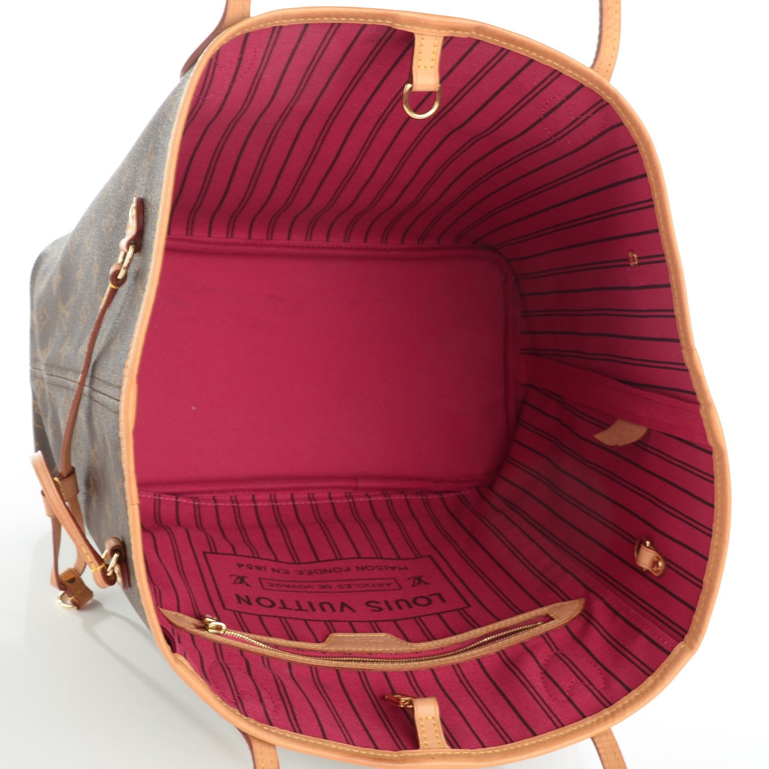 Louis Vuitton Monogram Neo Neverfull MM Pivoine 6 of 9