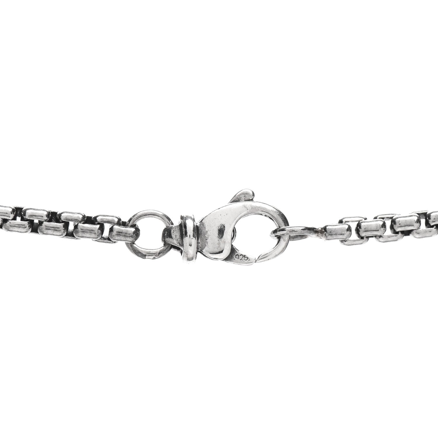 David Yurman Sterling Silver 18K Yellow Gold Diamond Pave Cable Heart Pendant Necklace 4 of 4
