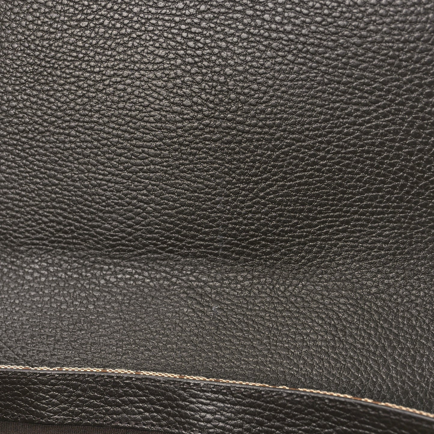 Monogram Flap Messenger Bag Beige Dark Brown