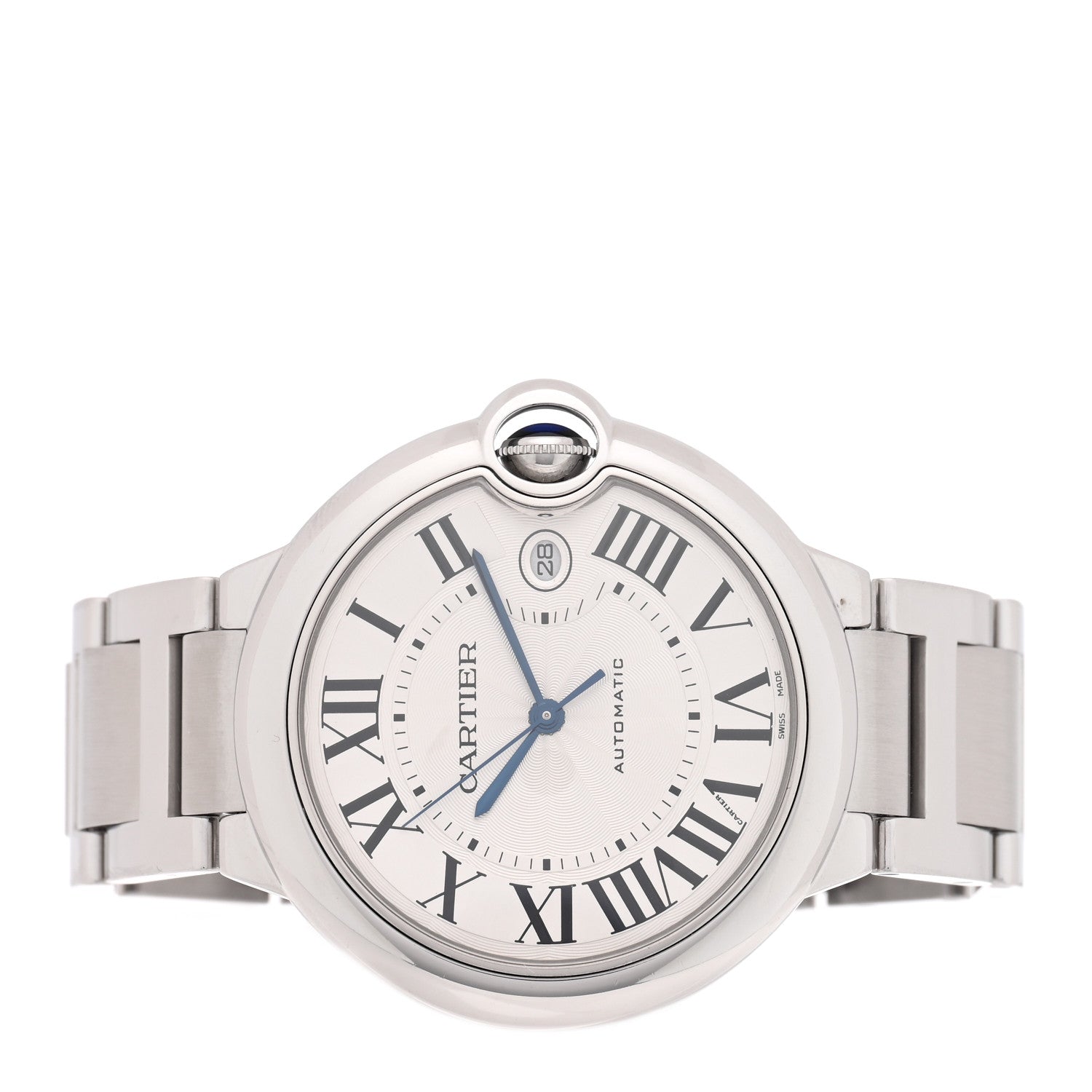 Cartier Stainless Steel 42mm Ballon Bleu De Cartier Automatic Watch 2 of 4