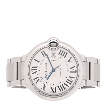 Cartier Stainless Steel 42mm Ballon Bleu De Cartier Automatic Watch 2 of 4