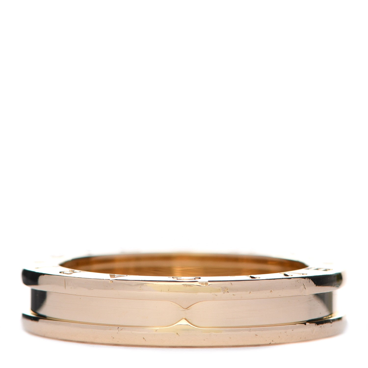 Bulgari 18K Yellow Gold B.Zero1 One-Band Ring 57 8 3 of 5