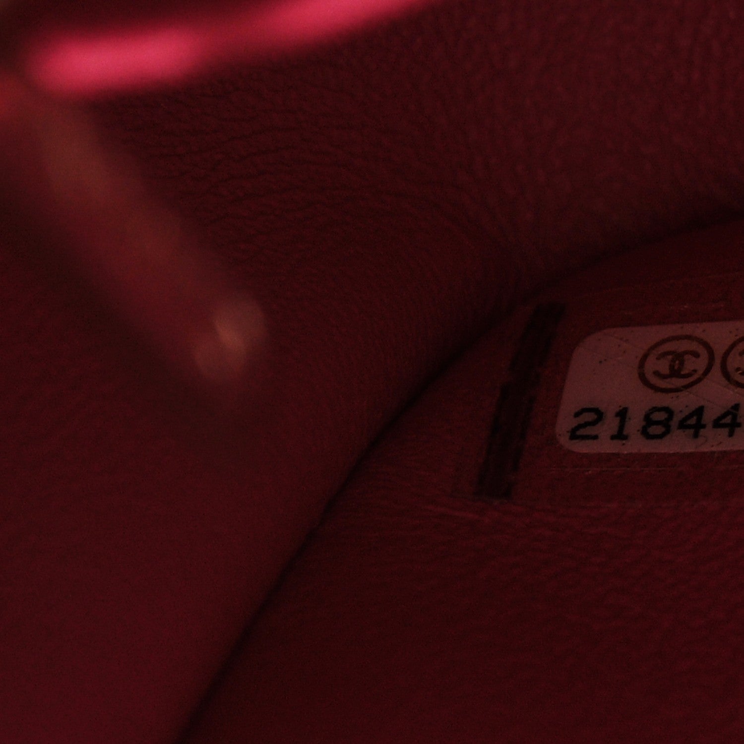 Chanel Lambskin Quilted Mini Square Flap Fuchsia 7 of 7