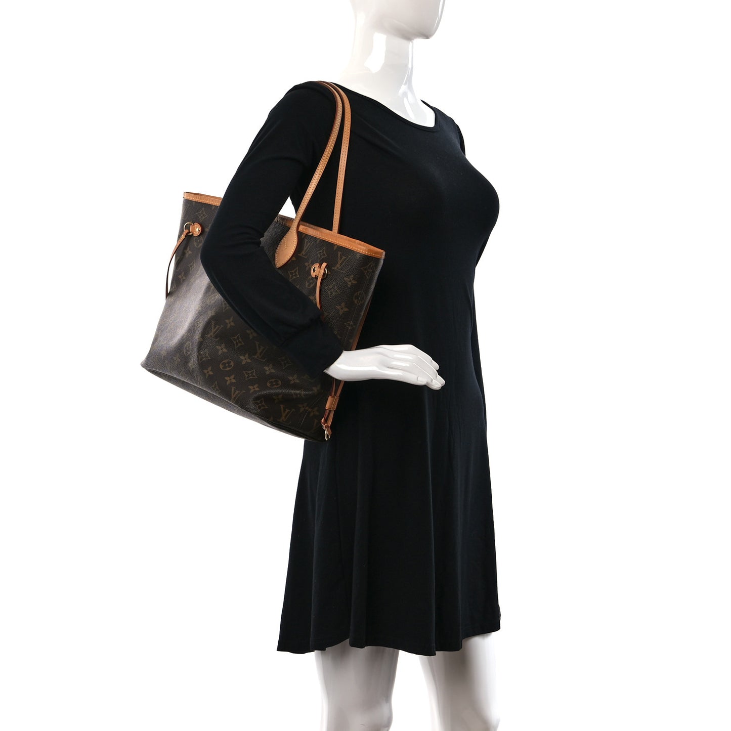 Monogram Neo Neverfull MM Pivoine