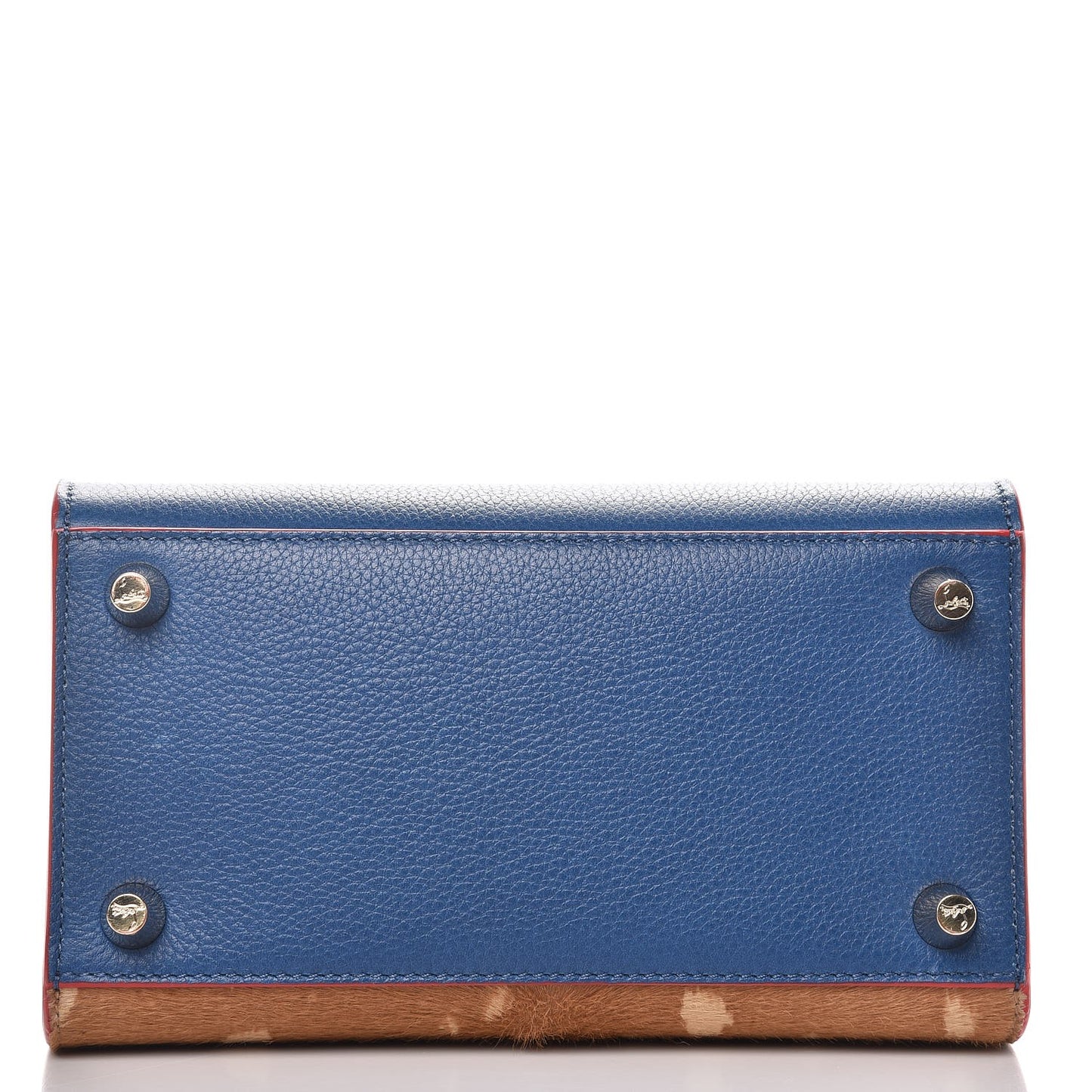 Calfskin Pony Hair Small Paloma Espadon Gold