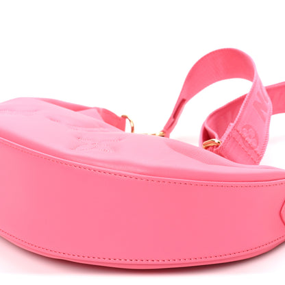 Louis Vuitton Calfskin Bubblegram Over The Moon Dragon Fruit 8 of 8