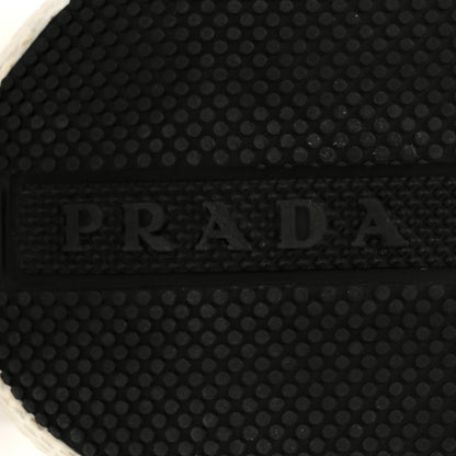 Prada Calfskin Velcro Womens 50mm Sandals 37 White 7 of 11