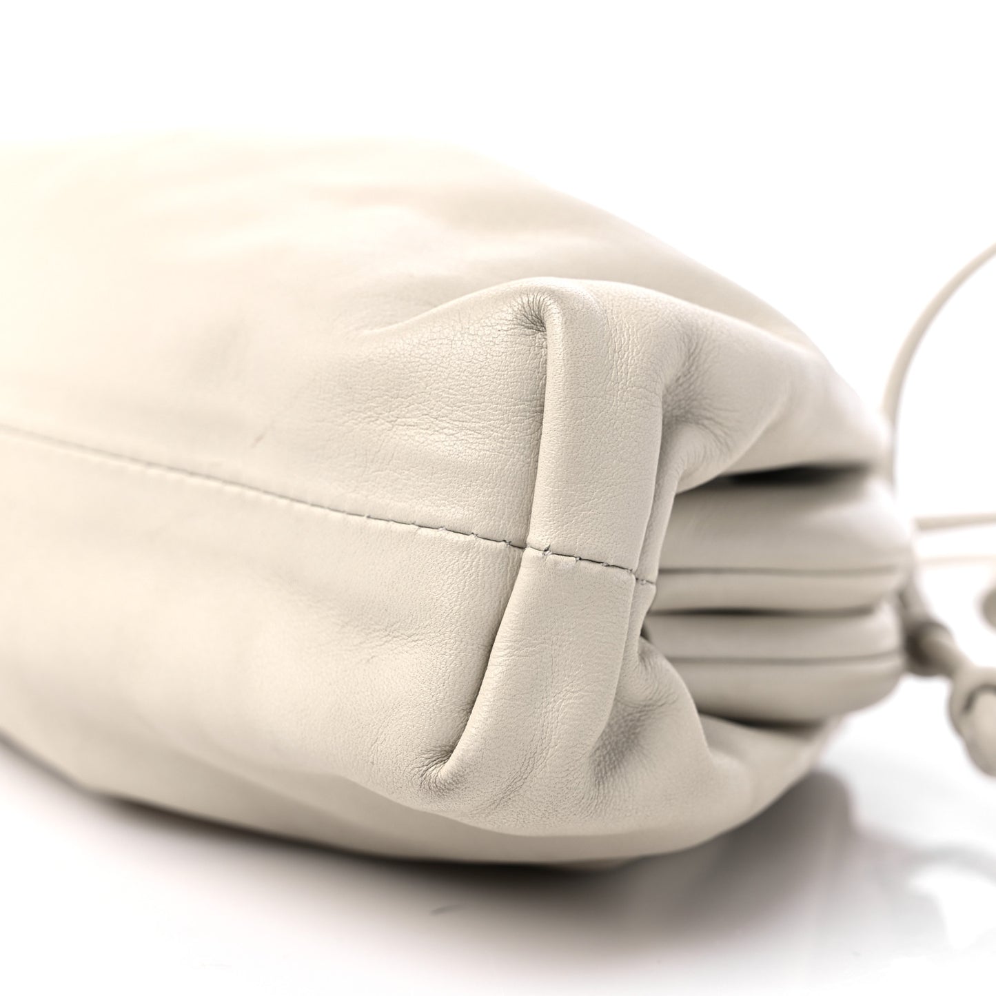 Butter Calfskin The Mini Pouch Chalk