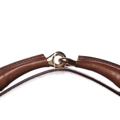 Gucci Calfskin Large Horsebit Chain Hobo Brown 8 of 10