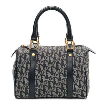 Christian Dior Monogram Boston Navy Blue 1 of 12
