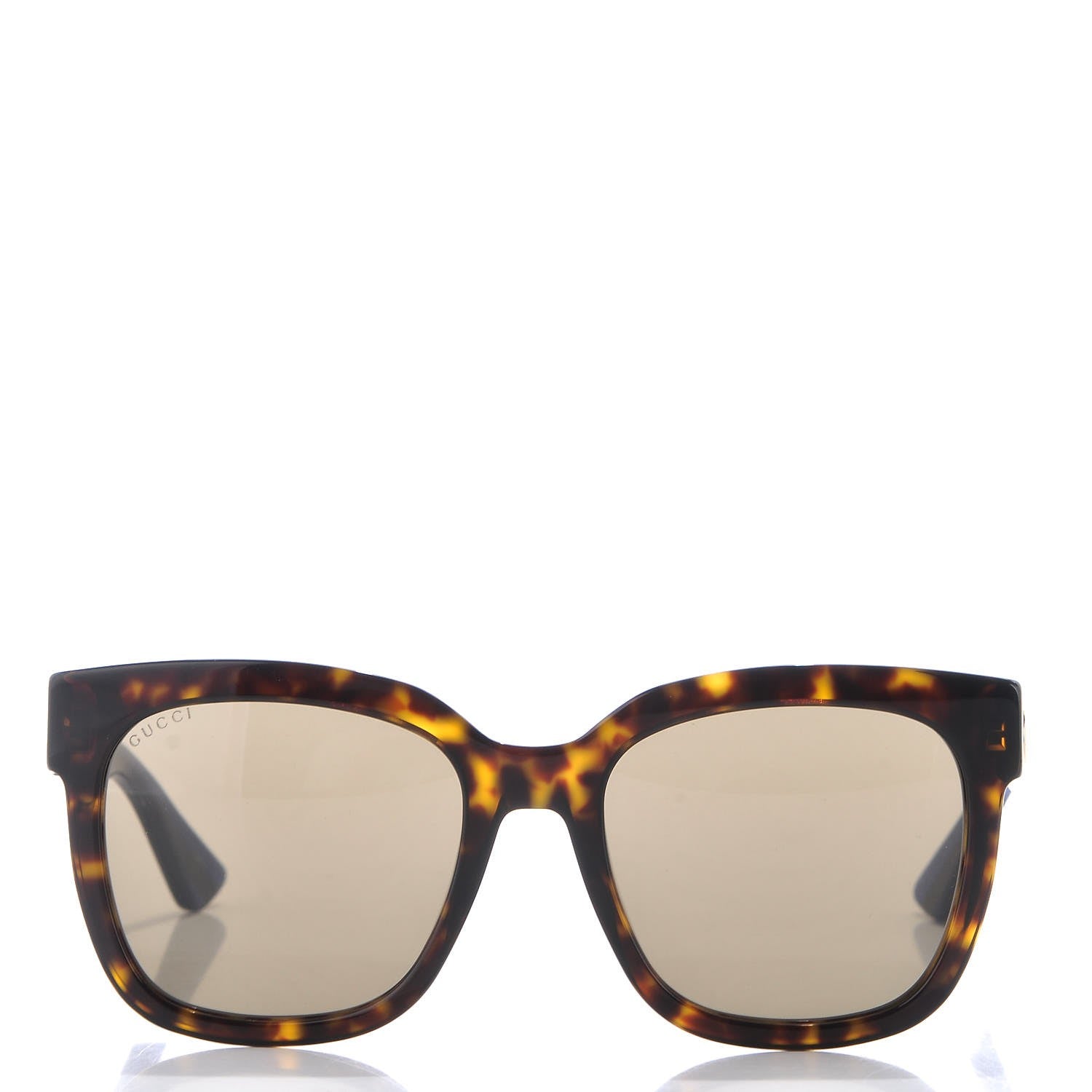 Gucci Web Sunglasses GG0034S Blue Havana 2 of 9