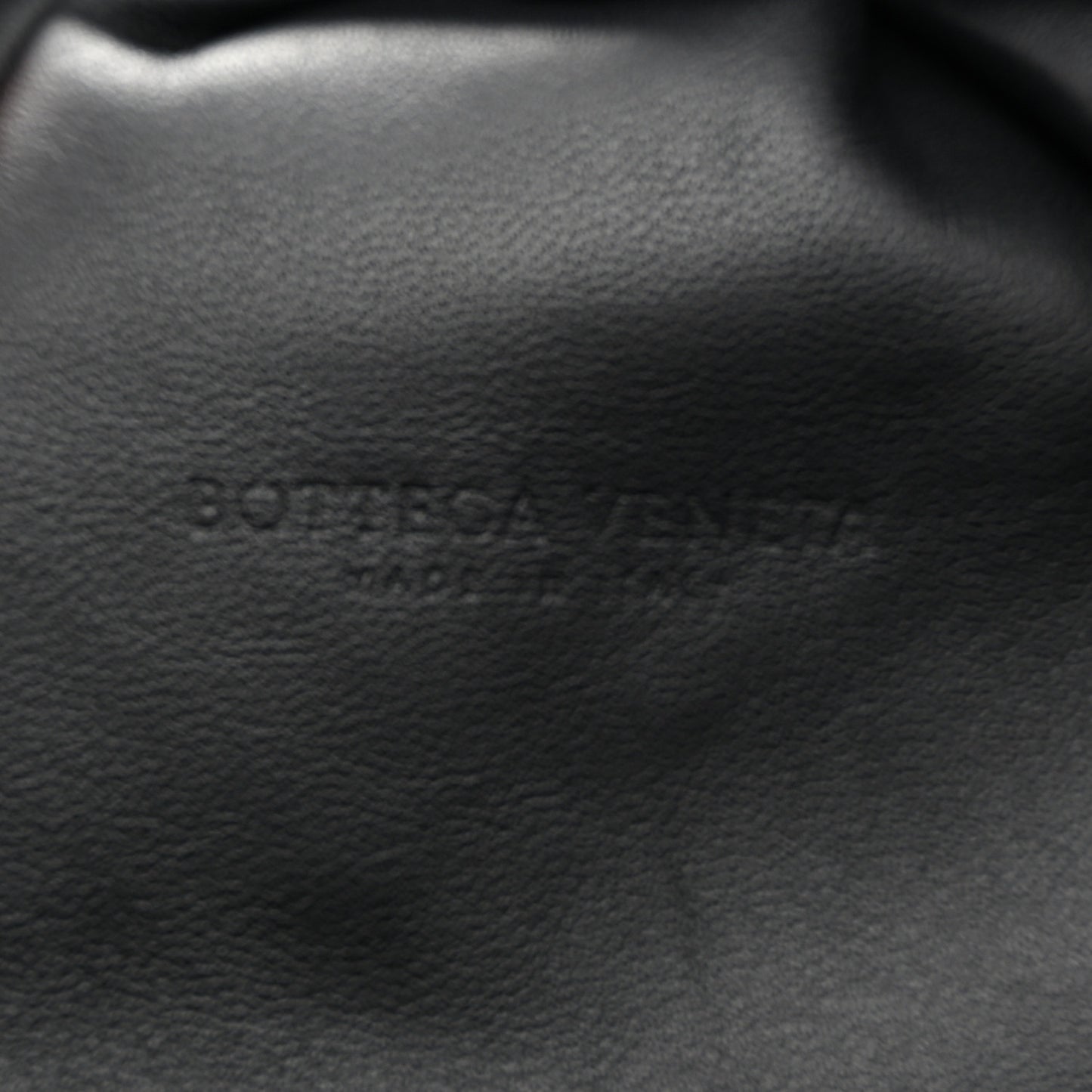 Nappa Maxi Intreccio The Pouch Oversized Clutch Black