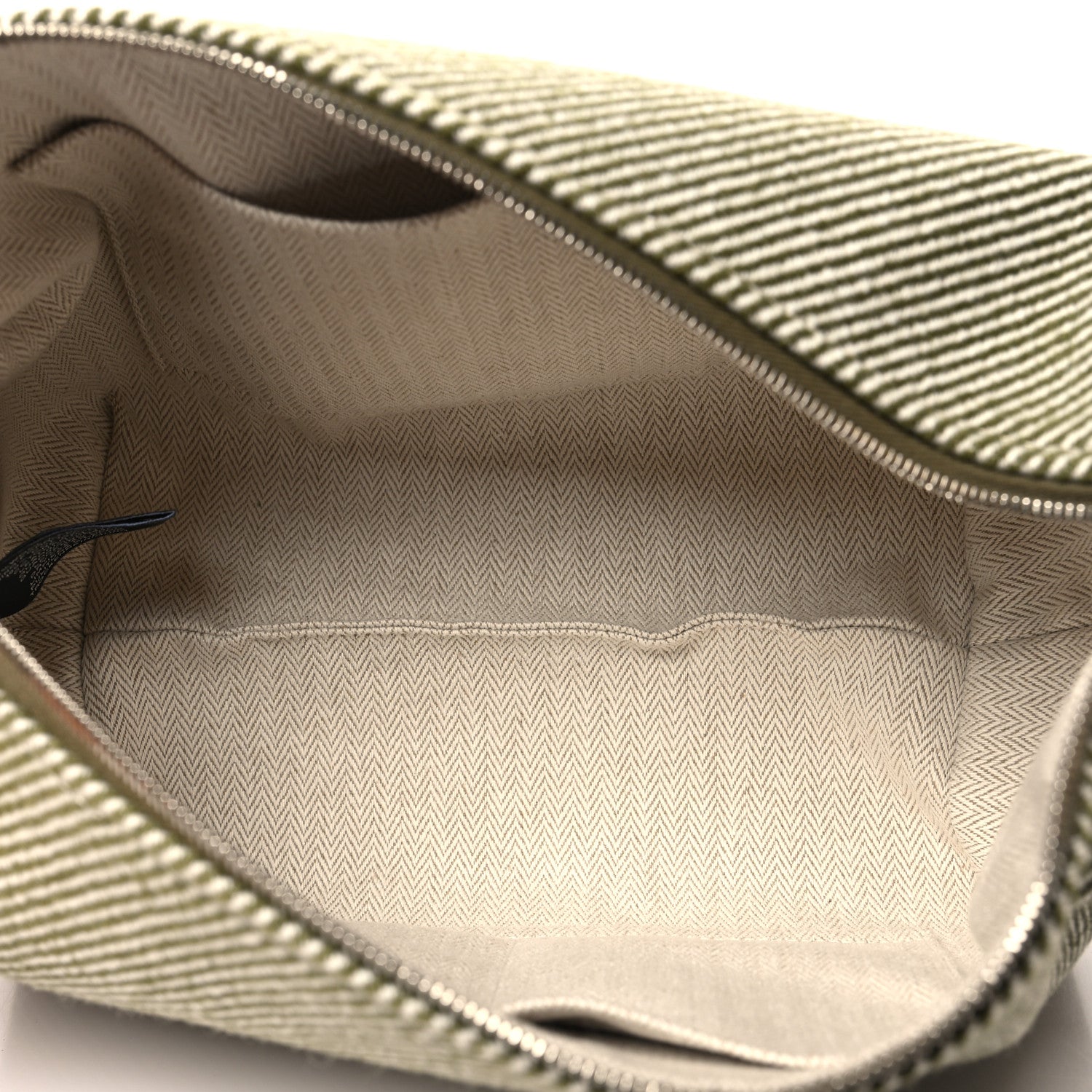 Hermes Wool Small Bride-A-Brac H Natte Pouch Vert Foret 5 of 10