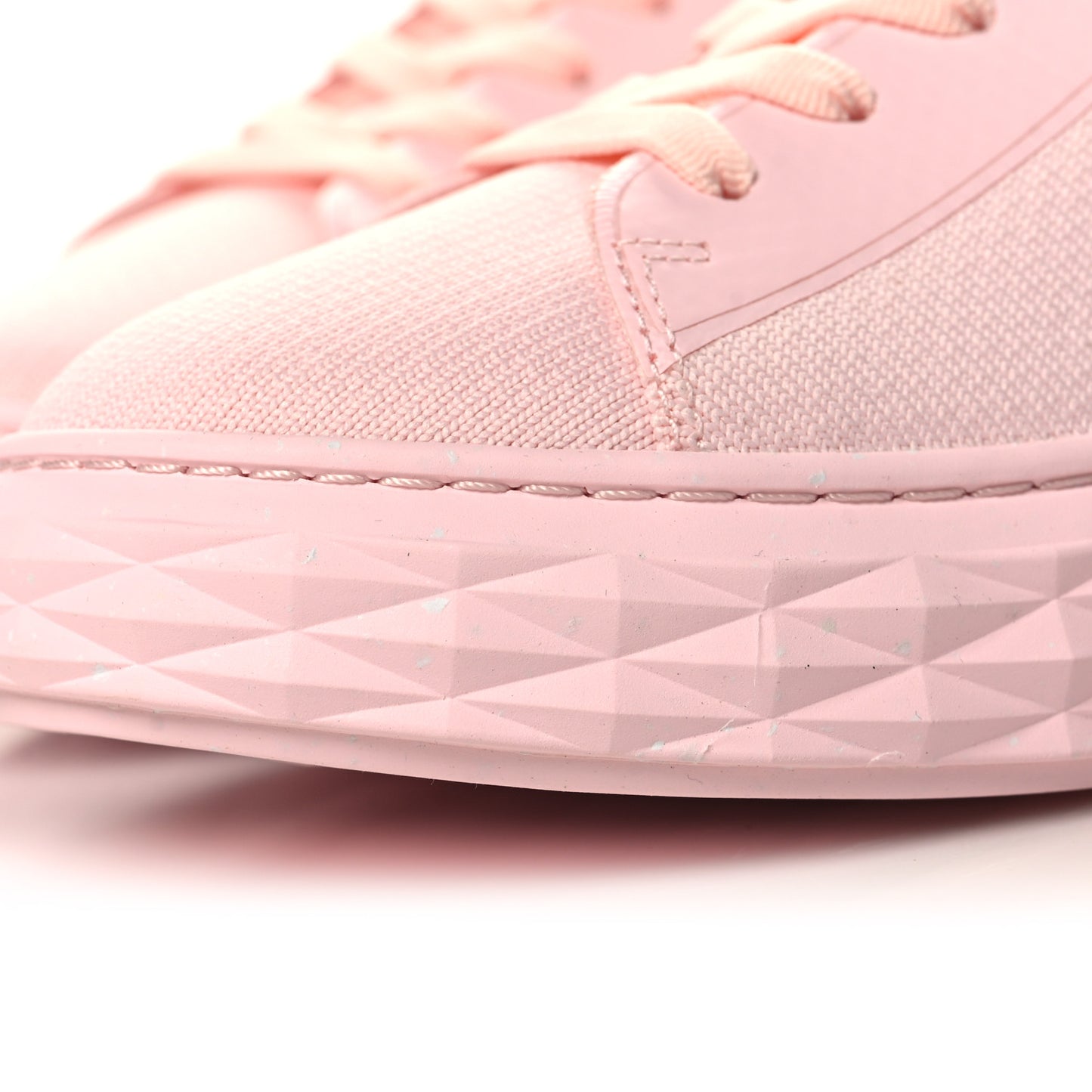 Nappa Diamond Light Platform Sneakers 39.5 Powder Pink