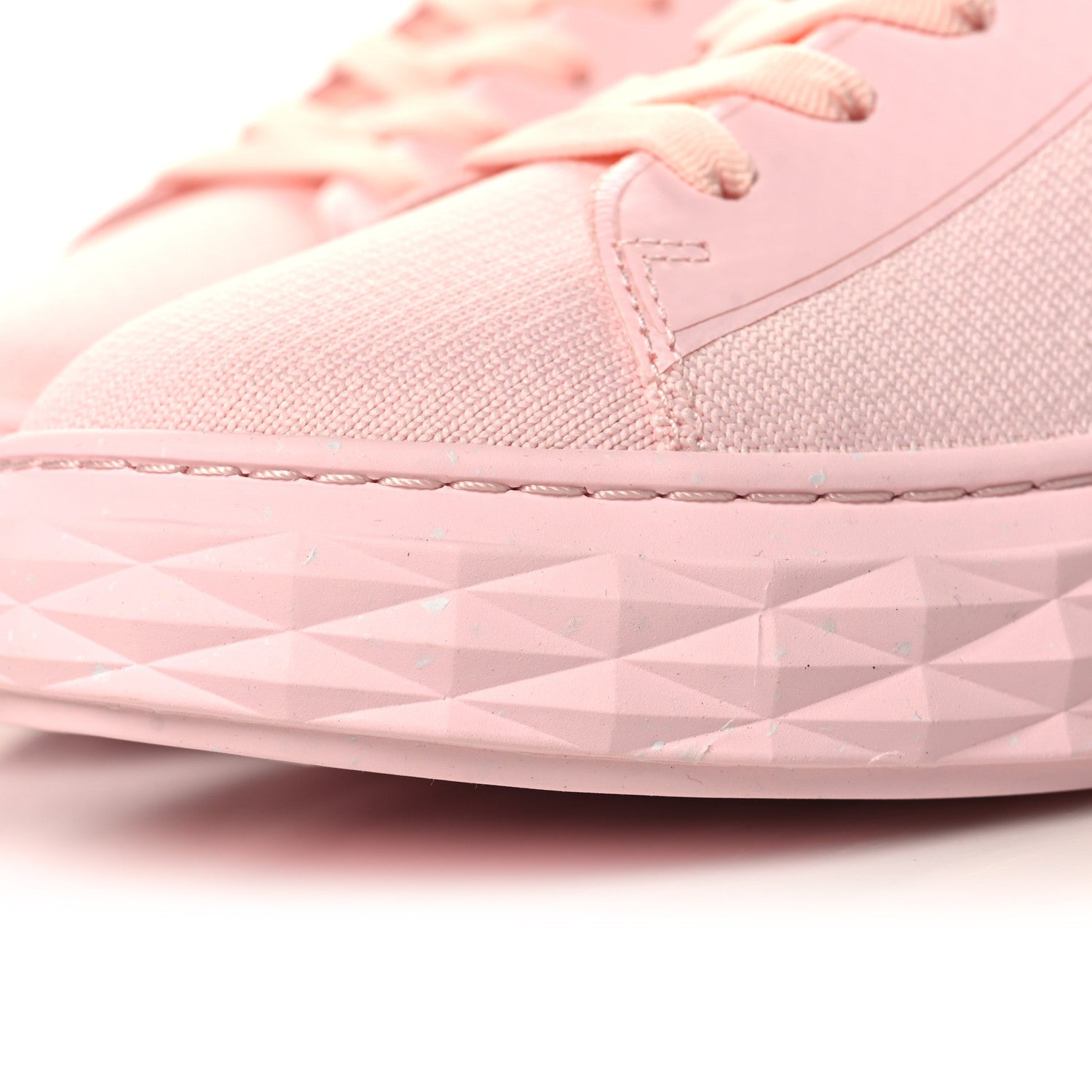 Jimmy Choo Nappa Diamond Light Platform Sneakers 39.5 Powder Pink 10 of 10