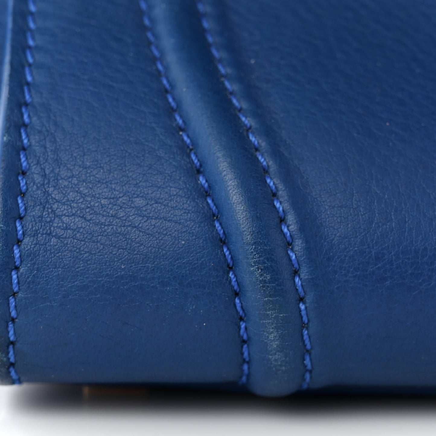 Supple Calfskin Medium Phantom Luggage Royal Blue