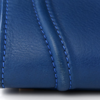 Celine Supple Calfskin Medium Phantom Luggage Royal Blue 15 of 18