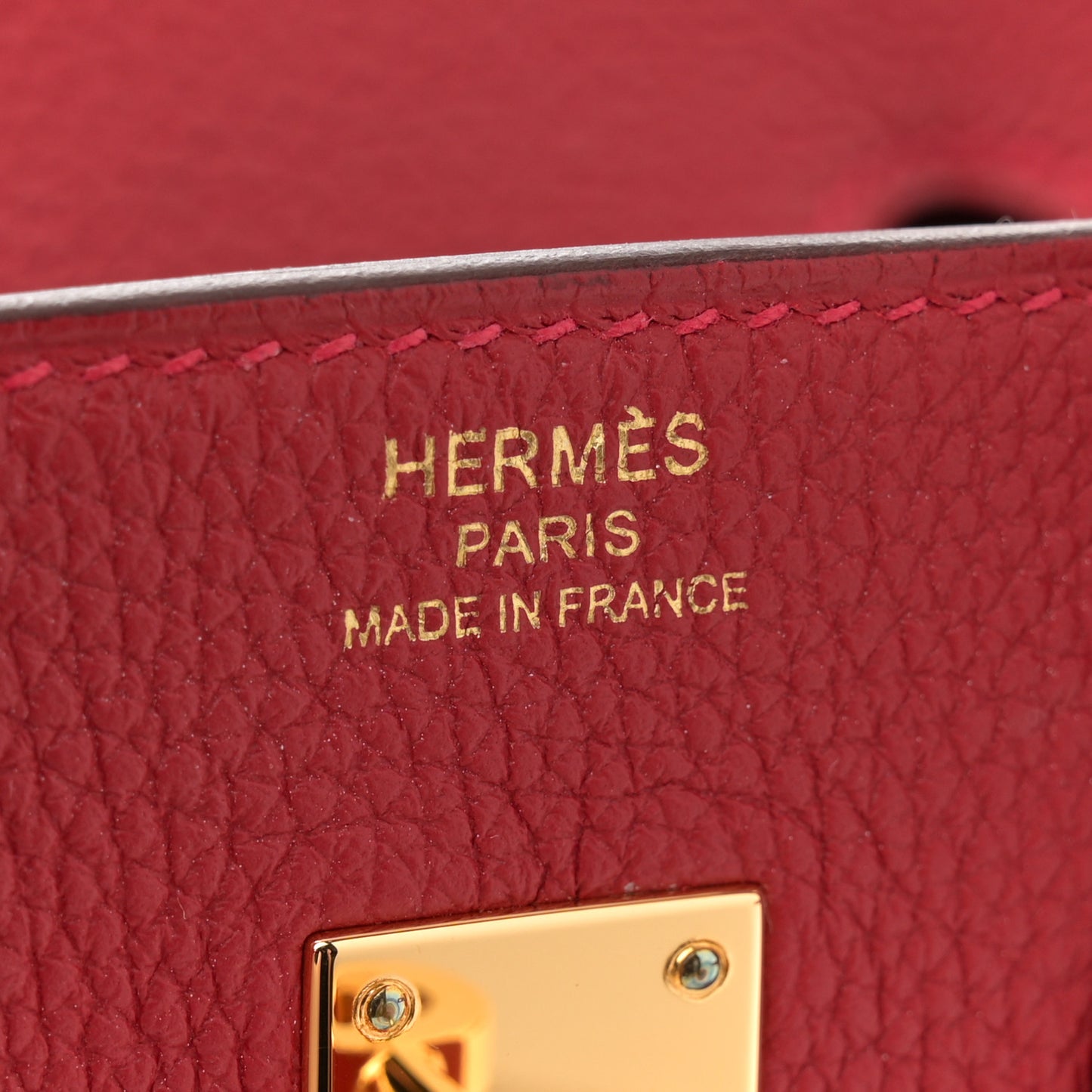 Togo Birkin 25 Rouge Vif