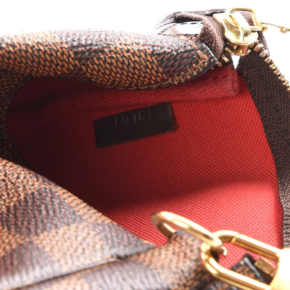 Louis Vuitton Damier Ebene Mini Pochette Accessories 8 of 9