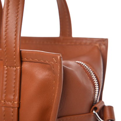 Balenciaga Agneau XS Bazar Shopper Tote Marron Fauve 16 of 18