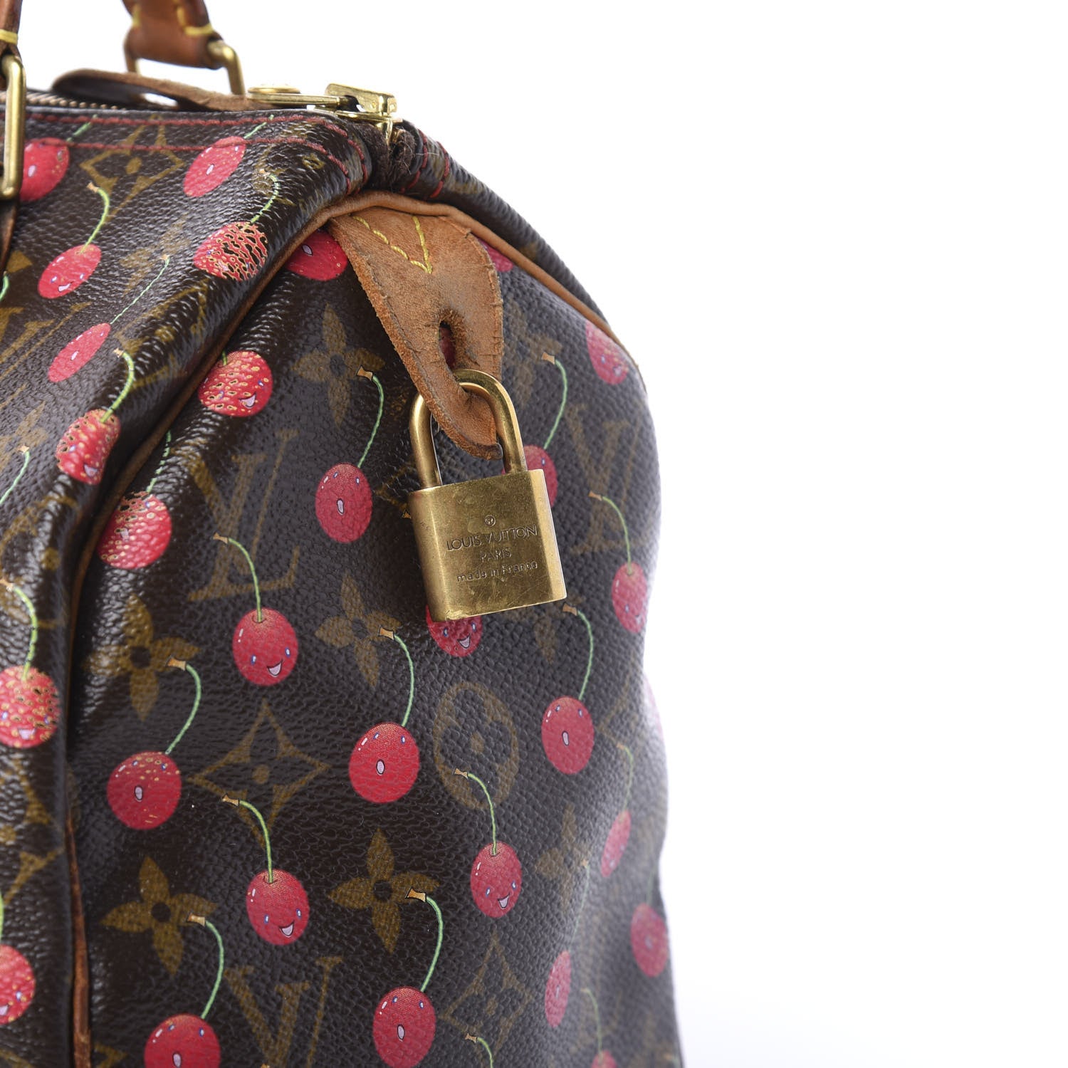 Louis Vuitton Monogram Cerises Speedy 25 10 of 12