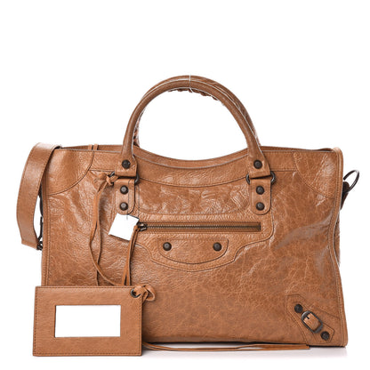 Balenciaga Agneau Classic Hardware City Cumin 1 of 9
