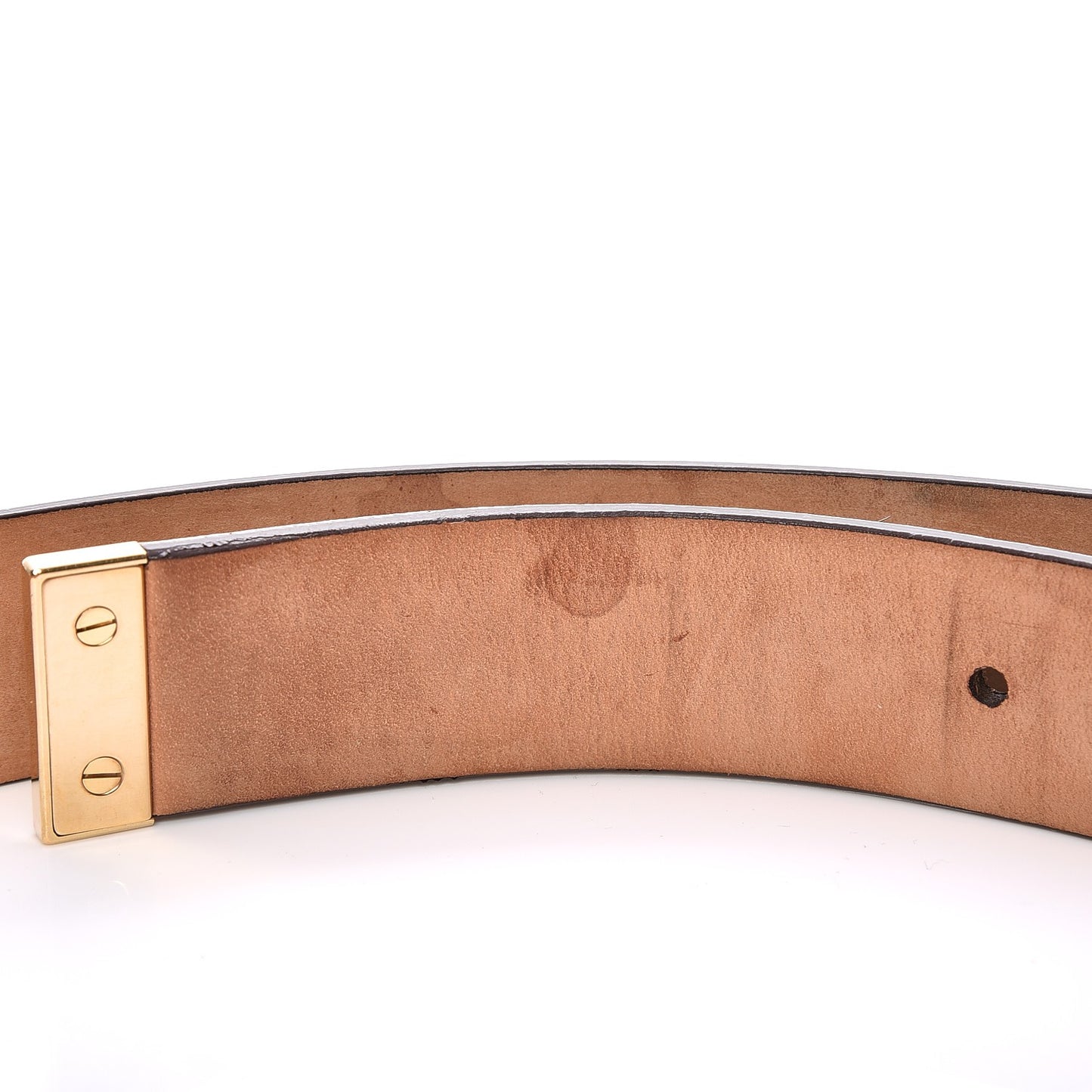 Monogram Ceinture Belt Gold Buckle 85 34
