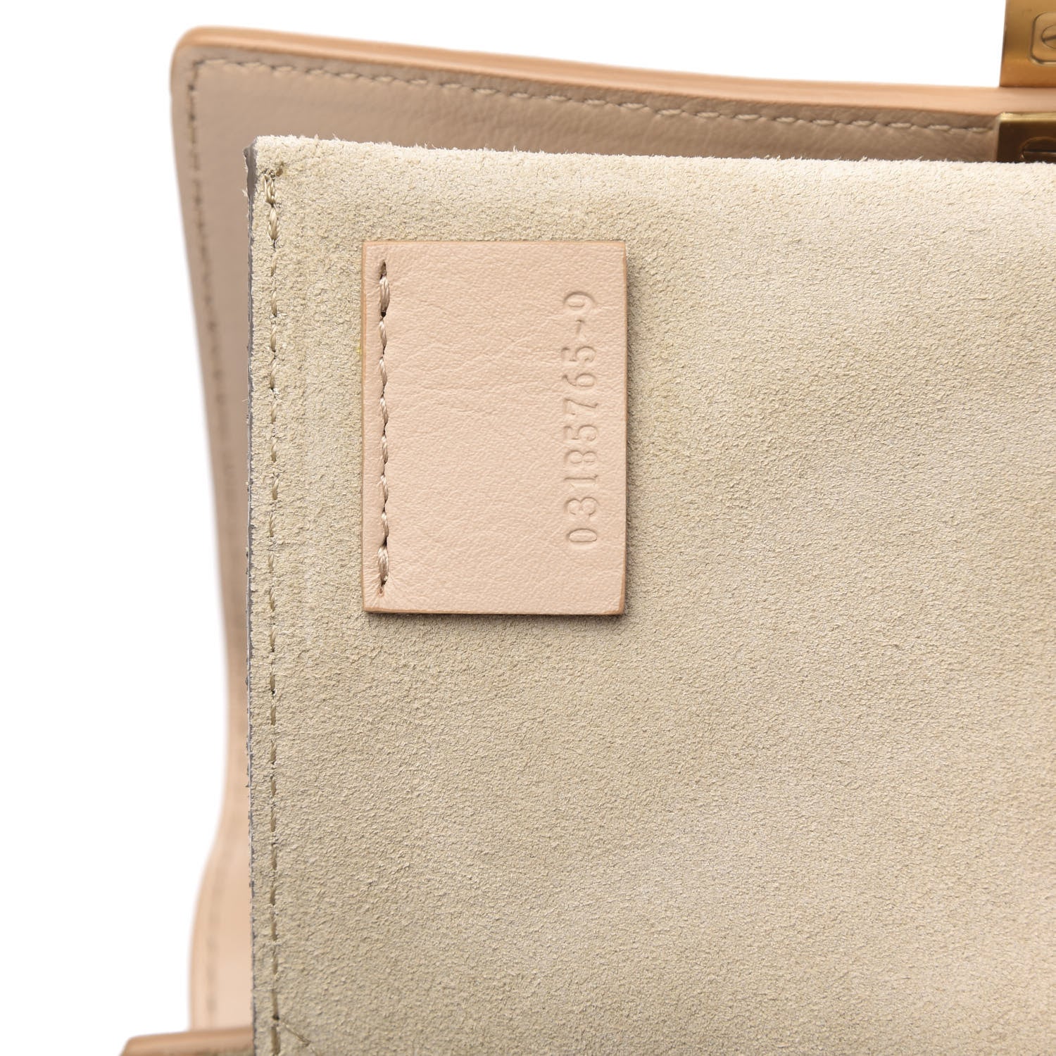 Chloe Calfskin Quilted Mini Drew Bijou Shoulder Bag Pearl Beige 7 of 11