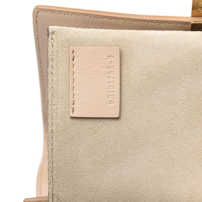 Chloe Calfskin Quilted Mini Drew Bijou Shoulder Bag Pearl Beige 7 of 11