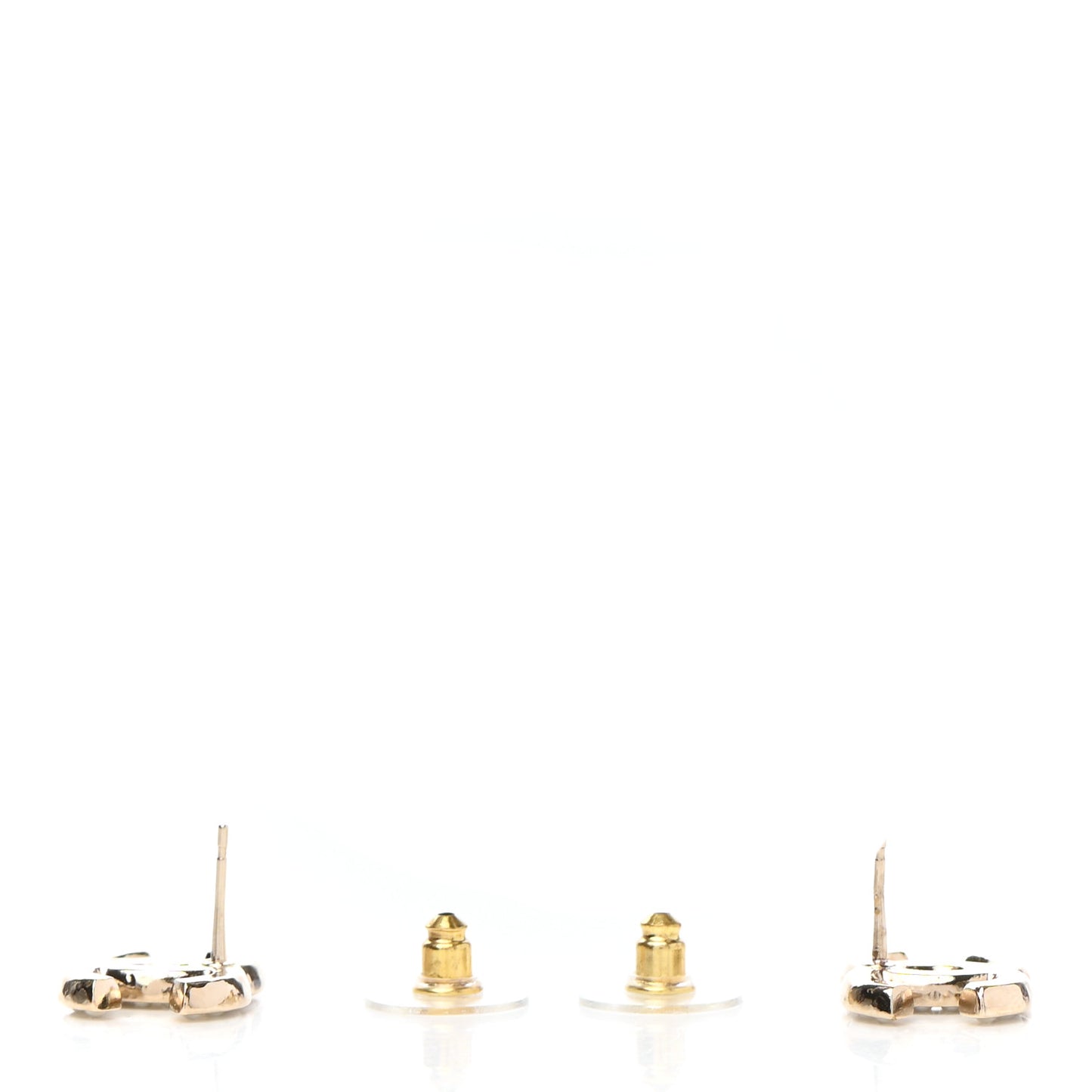 Pearl CC Earrings Gold
