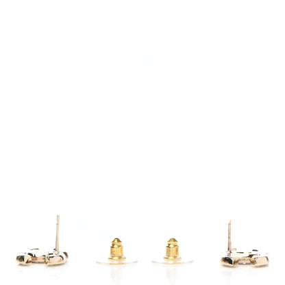 Chanel Pearl CC Earrings Gold 3 of 4
