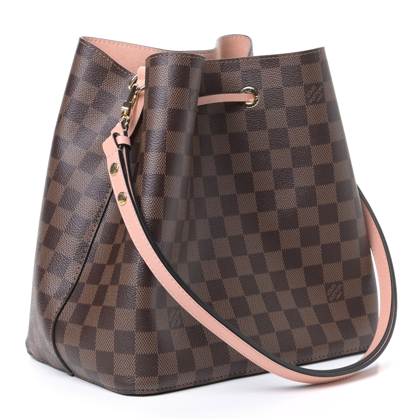 Damier Ebene Neonoe MM Rose Poudre