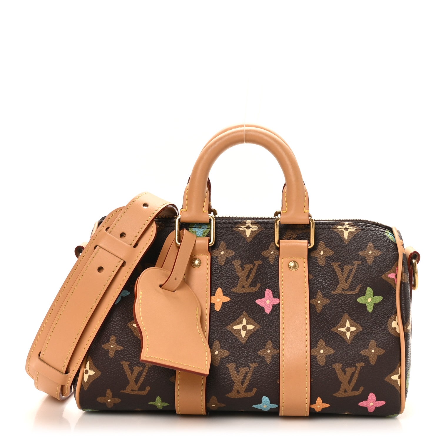 Louis Vuitton Monogram Craggy Keepall Bandouliere 25 Chocolate 1 of 10
