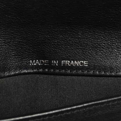 Chanel Caviar Sevruga Long Flap Wallet Black 7 of 8