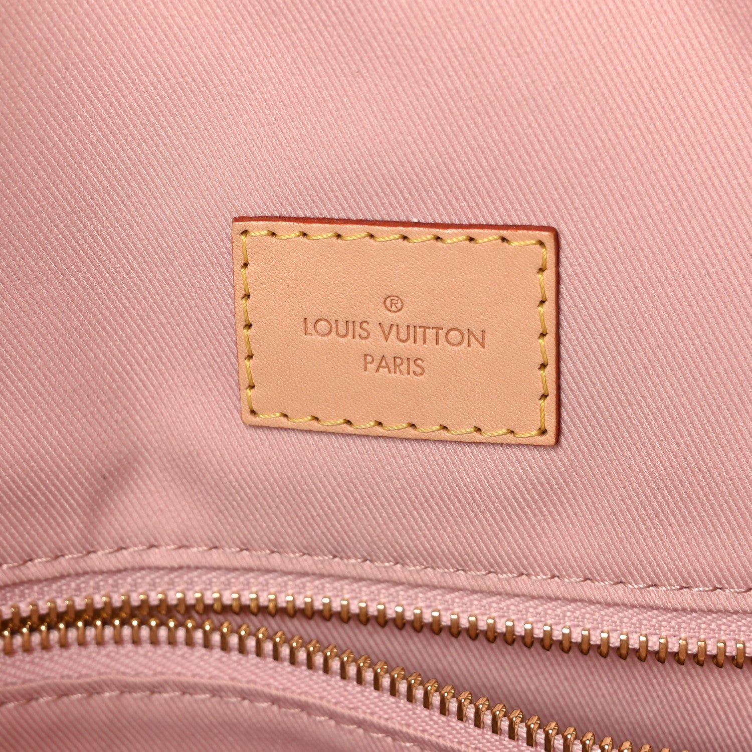 Louis Vuitton Damier Azur Graceful MM Rose Ballerine 6 of 9