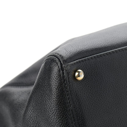 Chanel Caviar Cerf Executive Shopper Tote Black 10 of 15