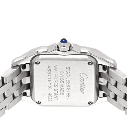 Cartier Stainless Steel Diamond 22mm Panthere Quartz Watch 4 of 5