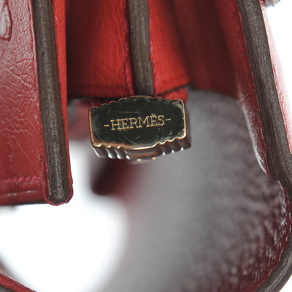 Hermes Ostrich Kelly Longue Wallet Bougainvillea 22 of 23