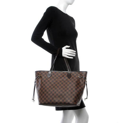 Louis Vuitton Damier Ebene Neverfull MM 2 of 8