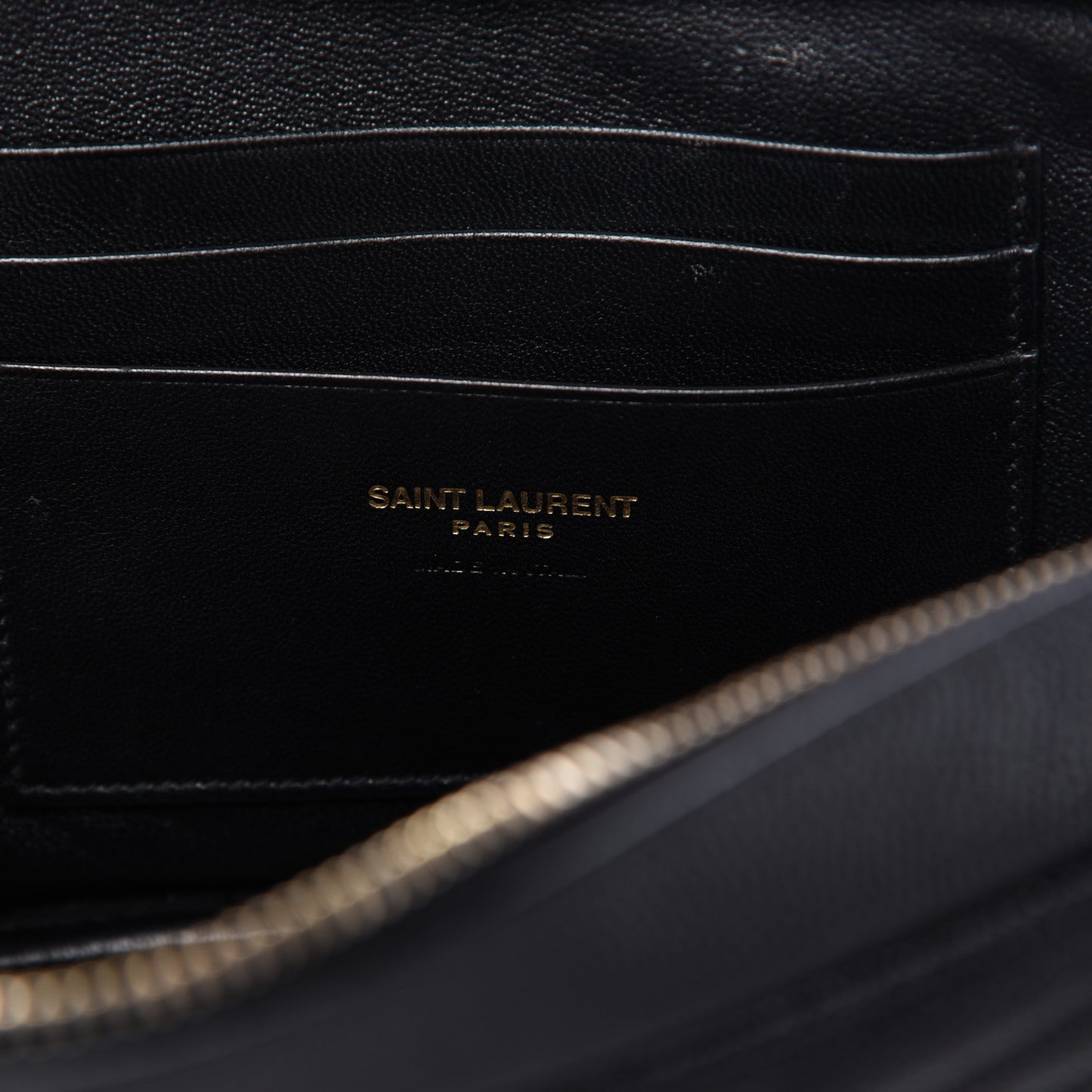Grain De Poudre Matelasse Monogram Mini Lou Camera Bag Black