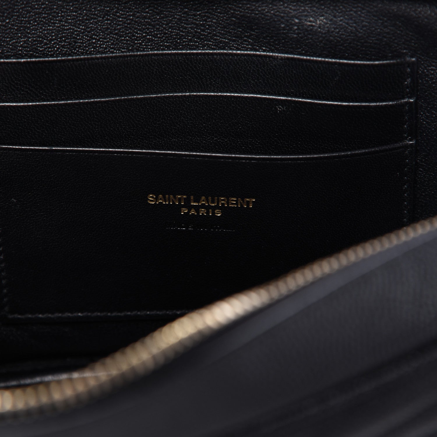 Saint Laurent Grain De Poudre Matelasse Monogram Mini Lou Camera Bag Black 8 of 10
