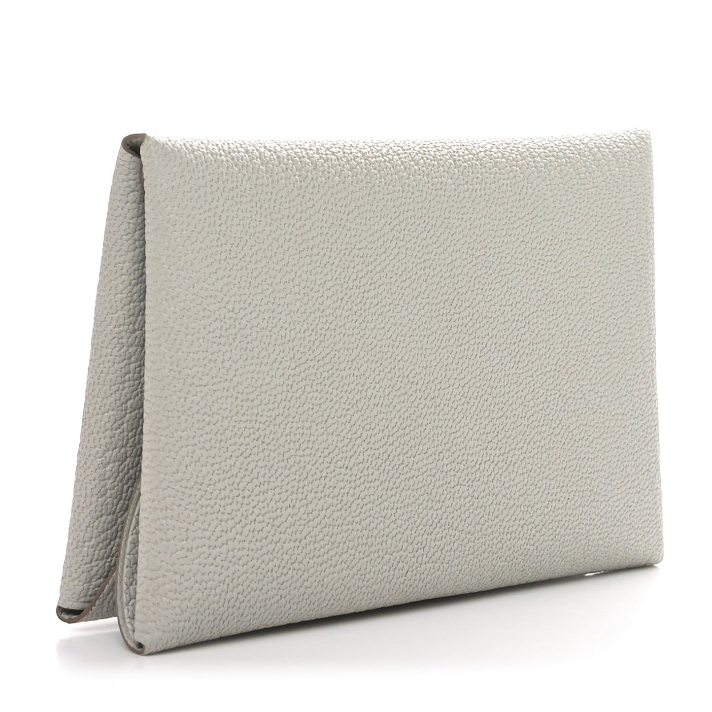 Chevre Mysore Calvi Duo Card Case Gris Perle