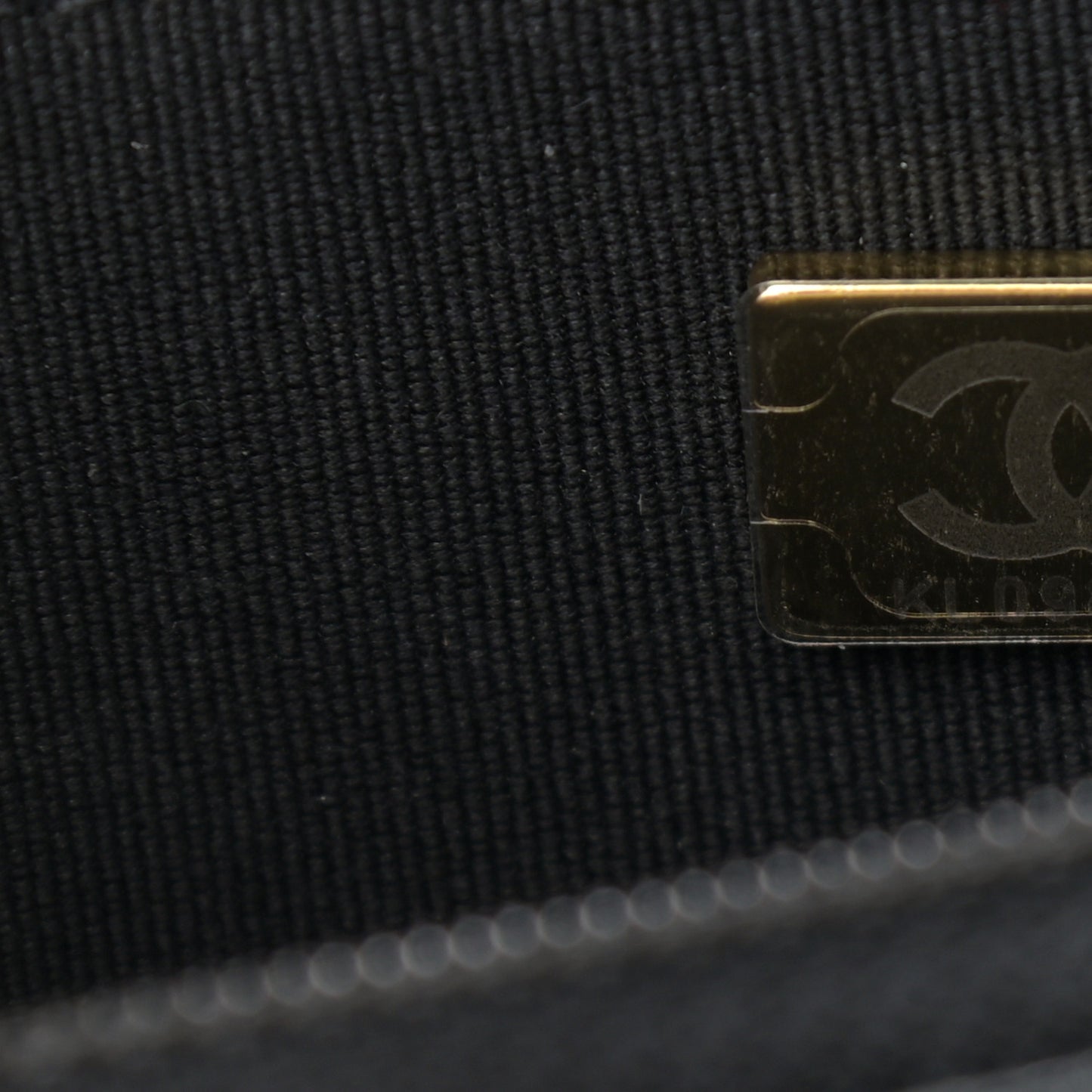 Caviar Quilted Crystal CC Wallet On Chain WOC Black