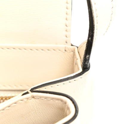 Gucci Calfskin Small Arli Flap Shoulder Bag Mystic White 11 of 12