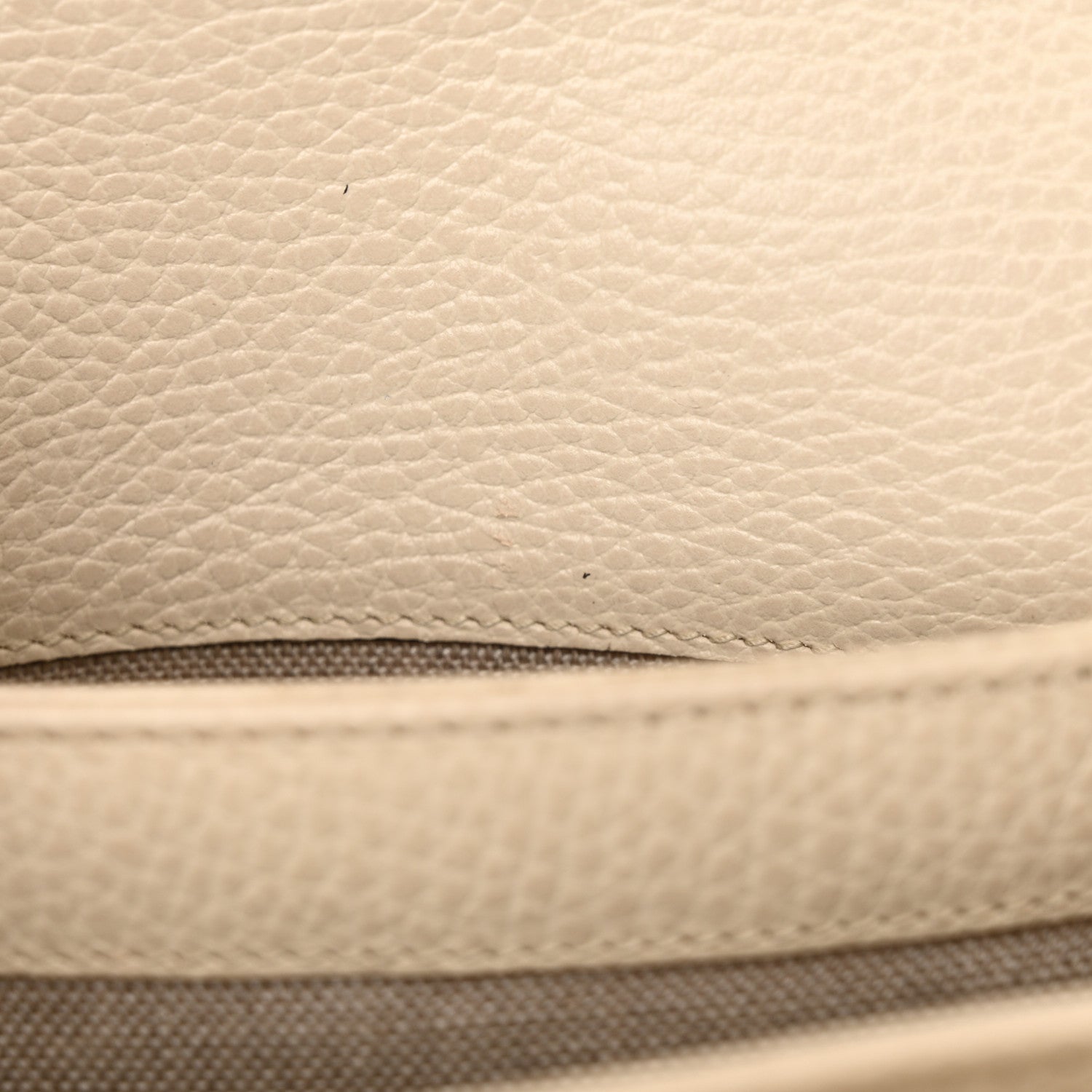 Gucci Dollar Calfskin Interlocking G Crossbody Bag Mystic White 8 of 16